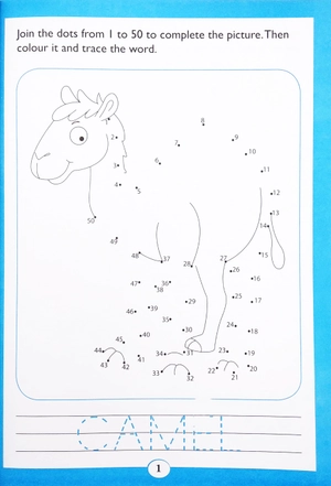 dot -to- dot learning with fun 1 to 50