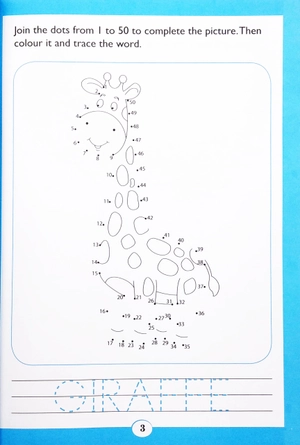 dot -to- dot learning with fun 1 to 50