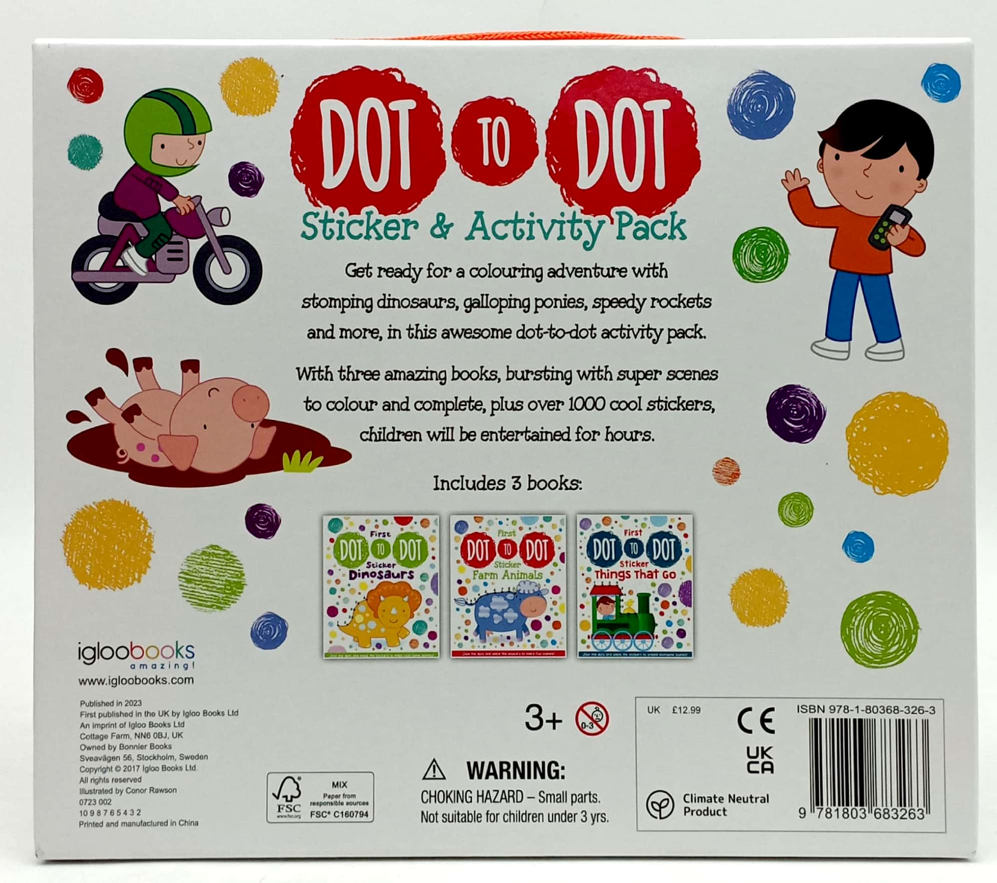dot to dot sticker & activity pack