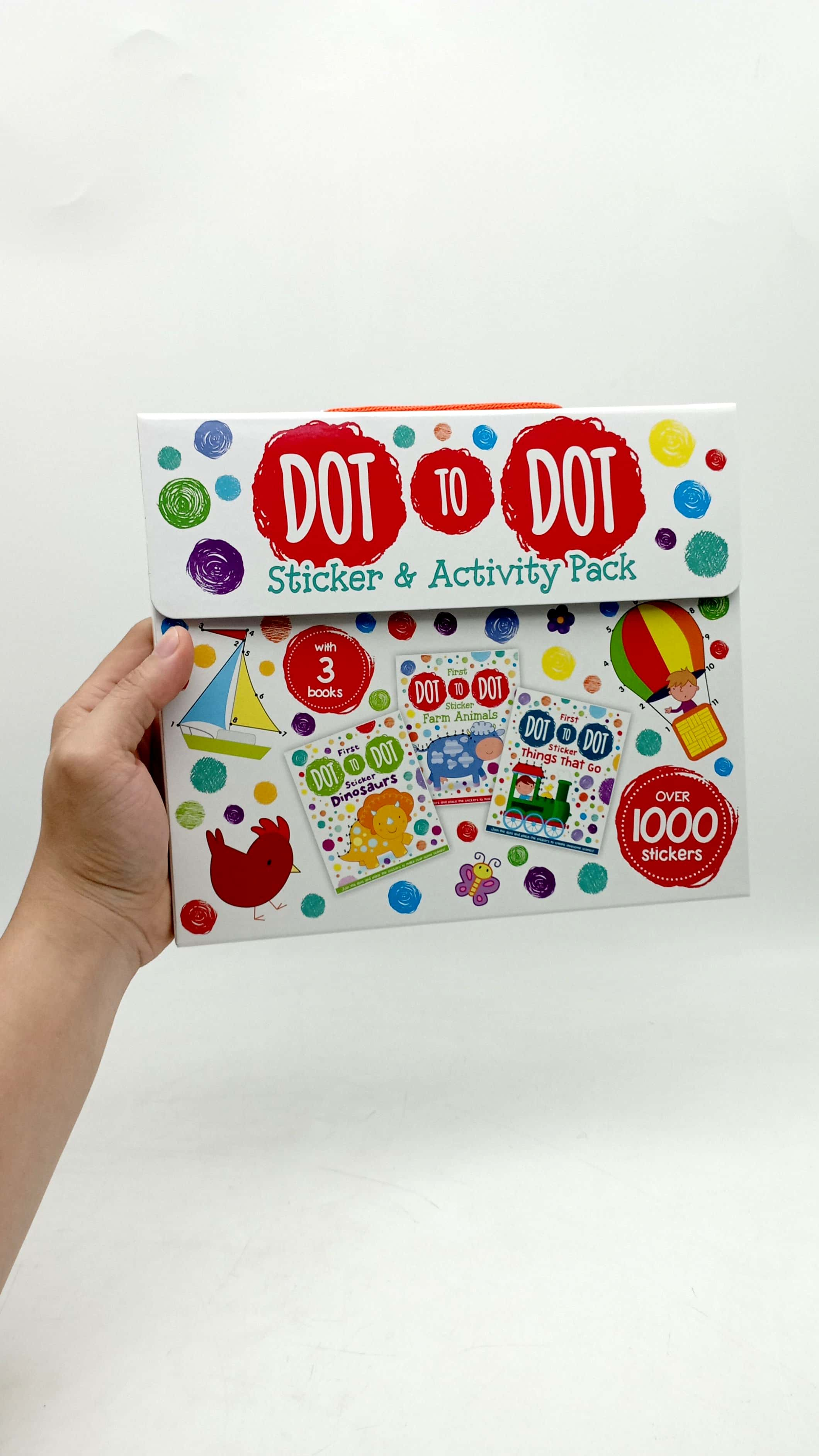 dot to dot sticker & activity pack