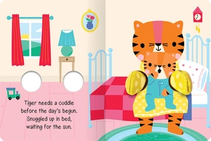 double finger puppet book - cuddle time