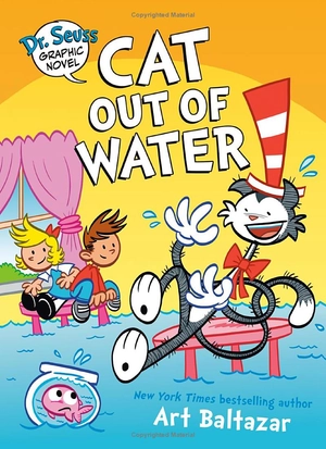 dr. seuss graphic novel - cat out of water