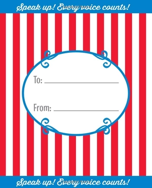 dr. seuss's every voice counts!: make yourself heard! (dr. seuss's gift books)