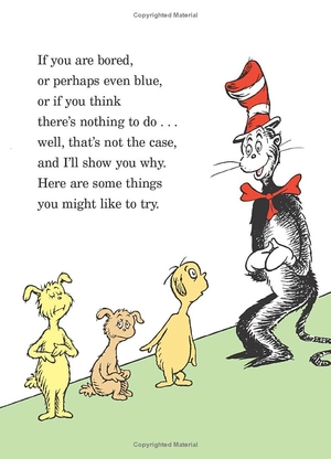 dr. seuss's if you think there's nothing to do