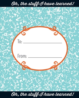 dr. seuss's oh, what i've learned: thanks to my teachers! (dr. seuss's gift books)