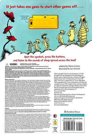 dr. seuss's sleepy sounds: with 12 silly sounds! (dr. seuss sound books)