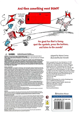 dr. seuss's the cat in the hat: with 12 silly sounds! (dr. seuss sound books)