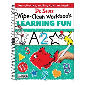 dr. seuss wipe-clean workbook: learning fun: activity workbook for ages 3-5 (dr. seuss workbooks)
