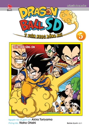 dragon ball sd - 7 viên ngọc rồng nhí - tập 5 - trận chiến sống còn - tặng kèm postcard