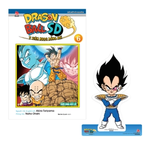 dragon ball sd - 7 viên ngọc rồng nhí - tập 6 - trời long đất lở - tặng kèm standee