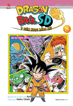 dragon ball sd - 7 viên ngọc rồng nhí - tập 8 - đội đặc nhiệm ginyu - tặng kèm standee