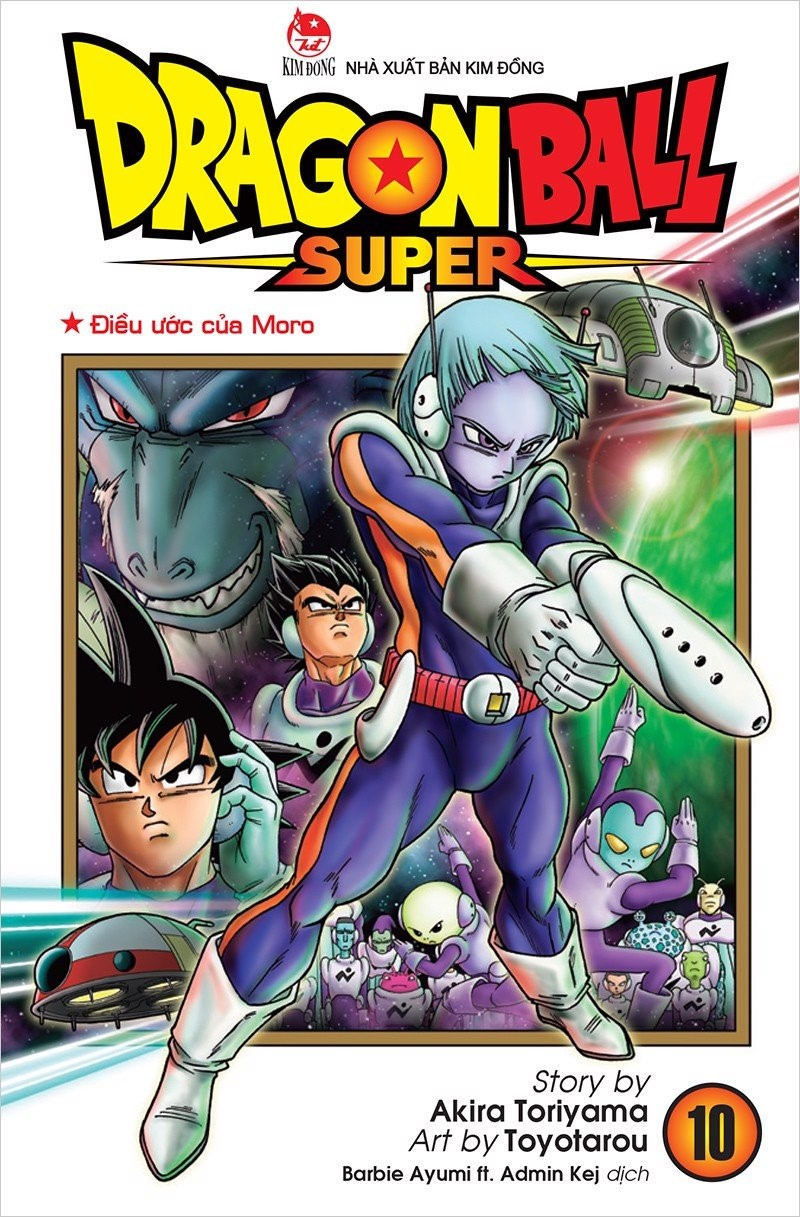 dragon ball super - tập 10 - điều ước của moro (tái bản 2025)