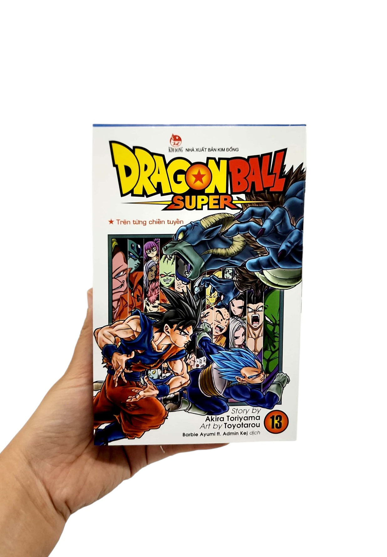 dragon ball super - tập 13 - trên từng chiến tuyến (tái bản 2025)