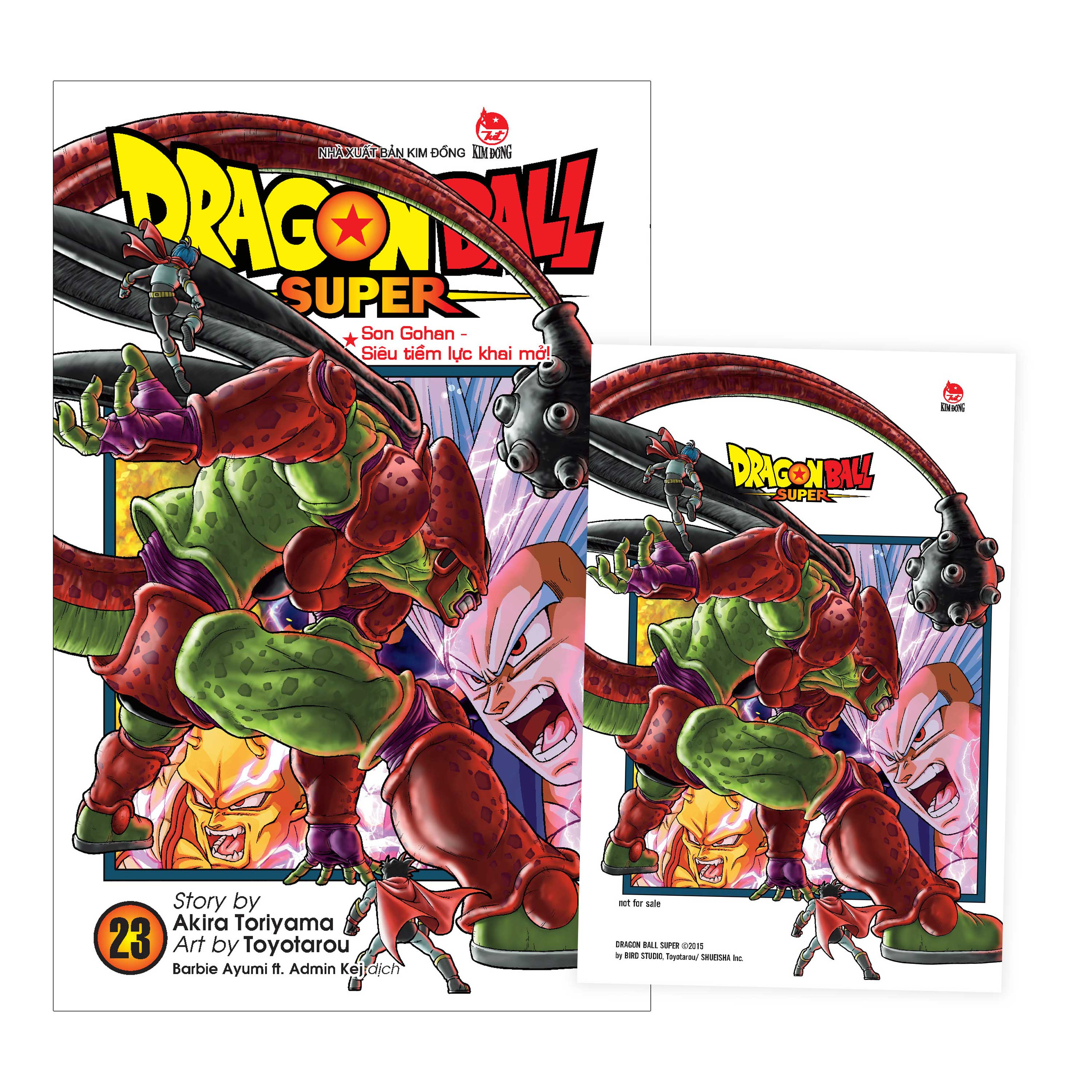 dragon ball super - tập 23 - son gohan - siêu tiềm lực khai mở! - tặng kèm postcard