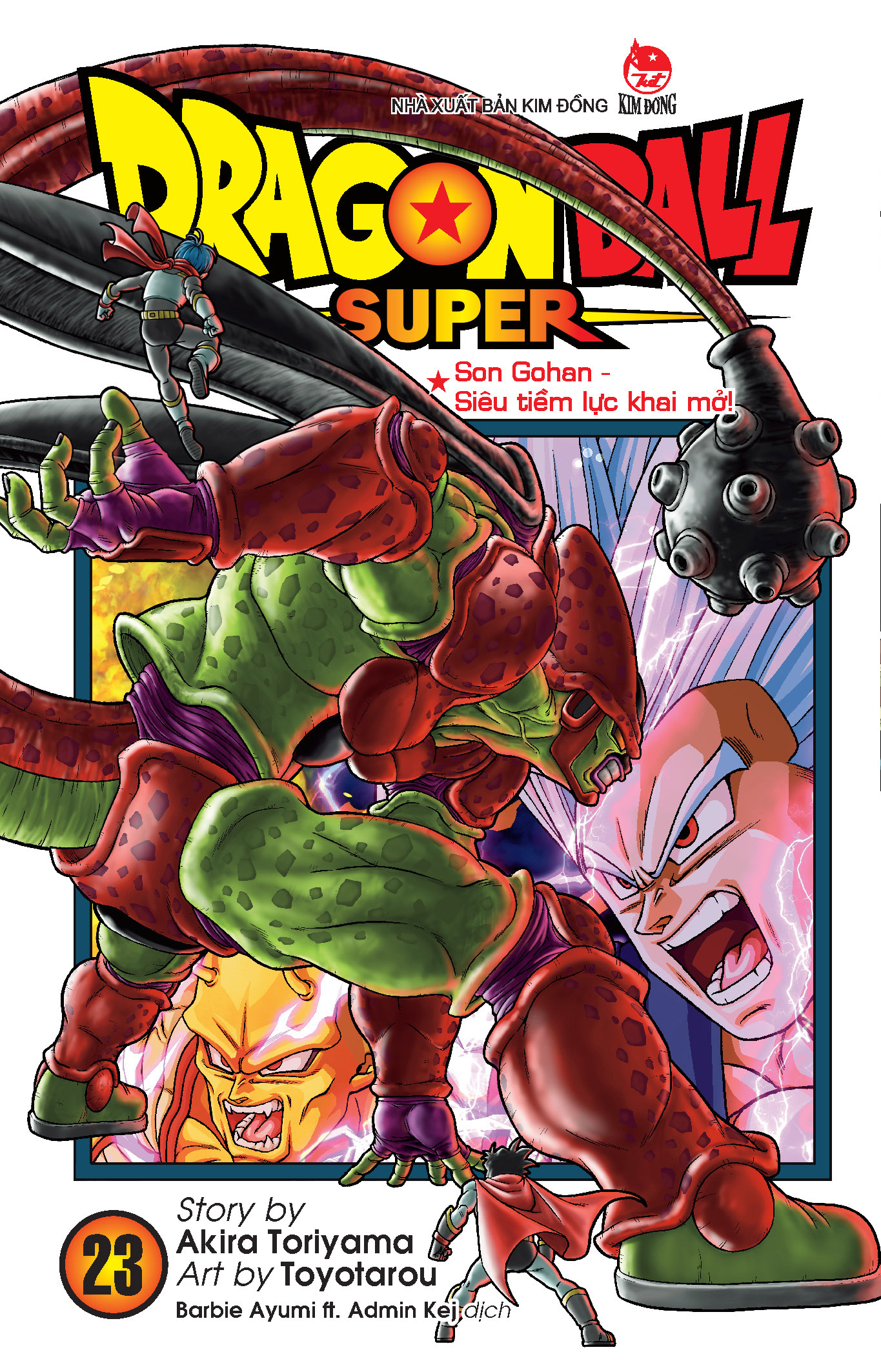 dragon ball super - tập 23 - son gohan - siêu tiềm lực khai mở! - tặng kèm postcard