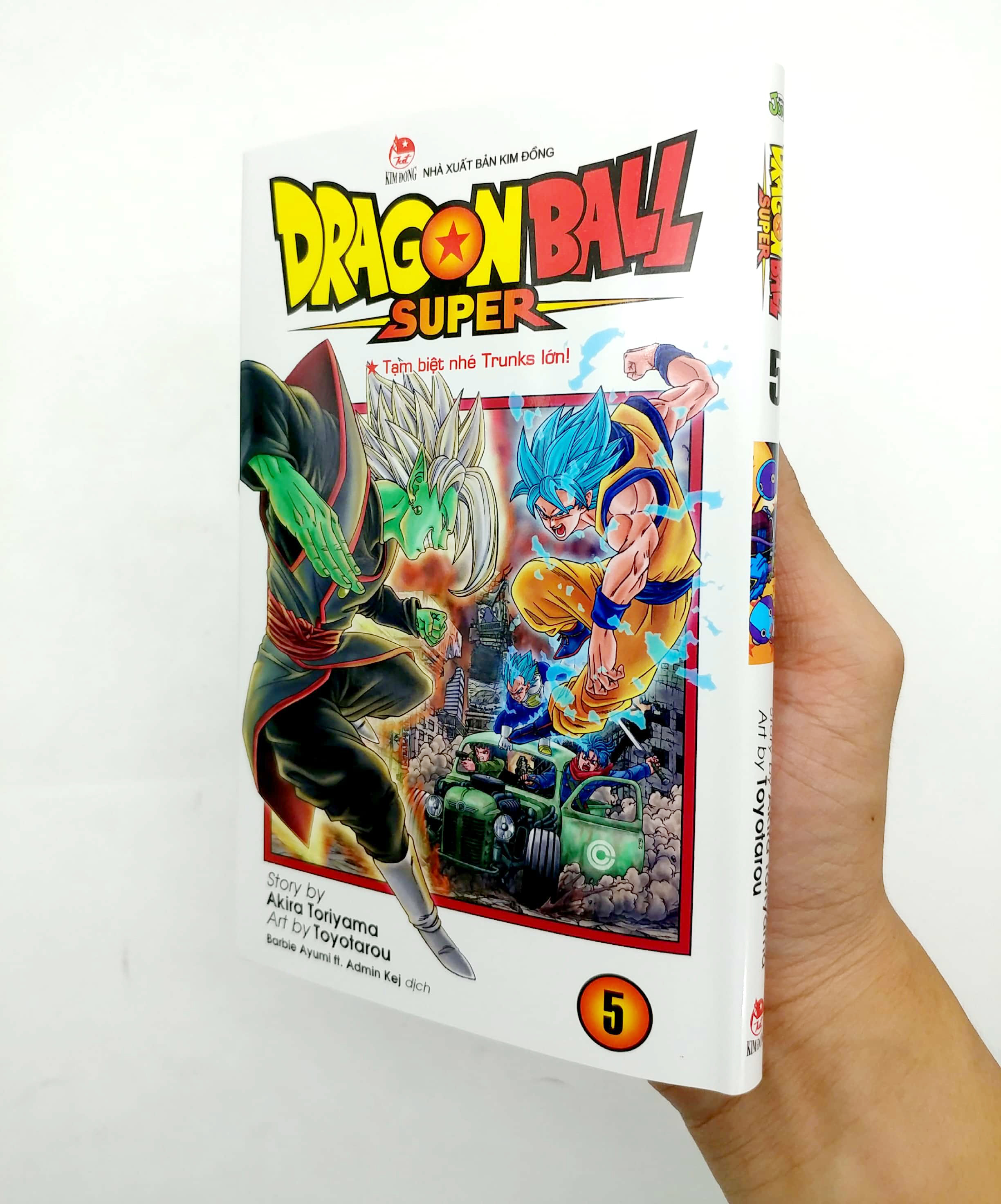 dragon ball super - tập 5 - tạm biệt nhé trunks lớn! (tái bản 2025)