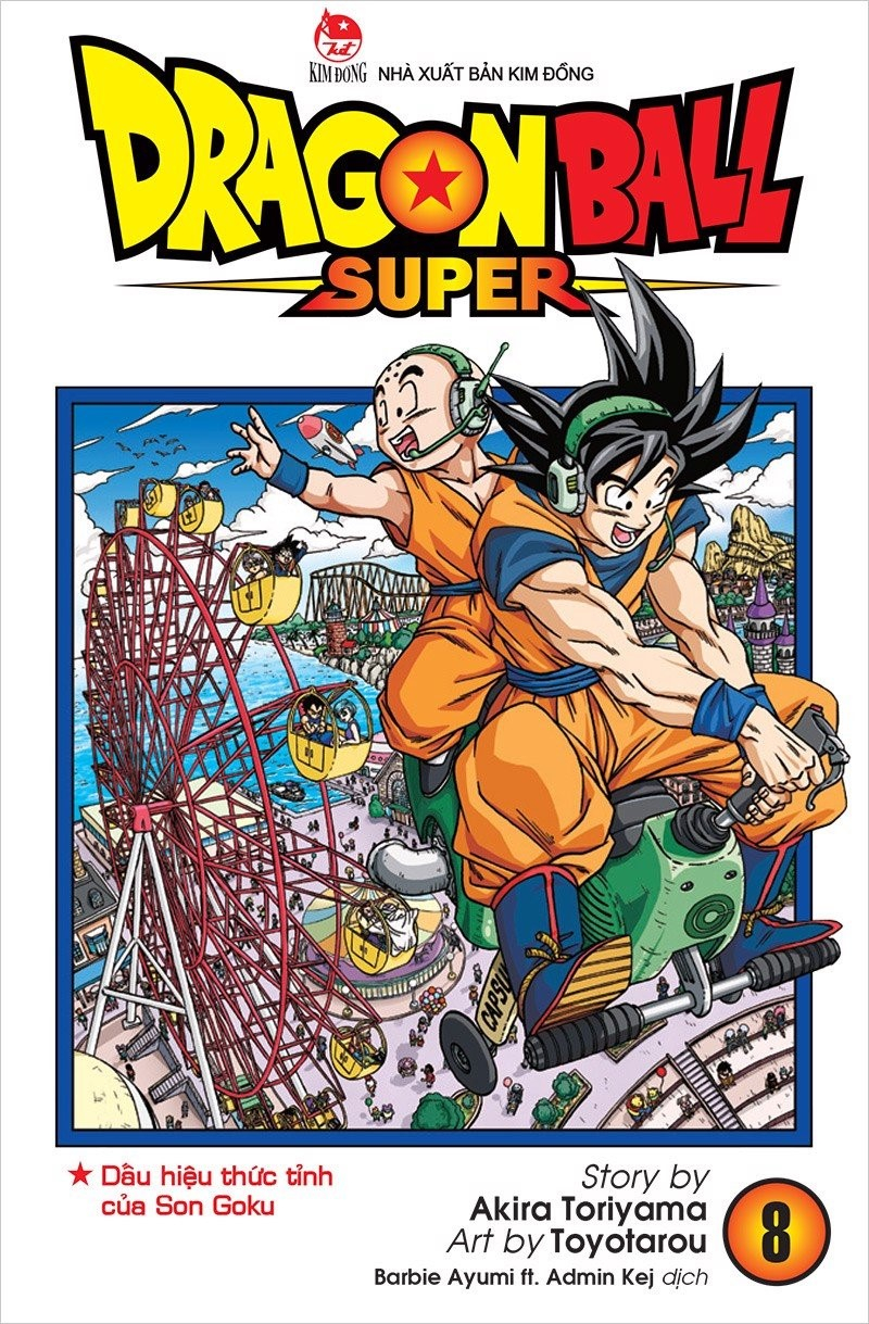 dragon ball super - tập 8 - dấu hiệu thức tỉnh của son goku (tái bản 2025)