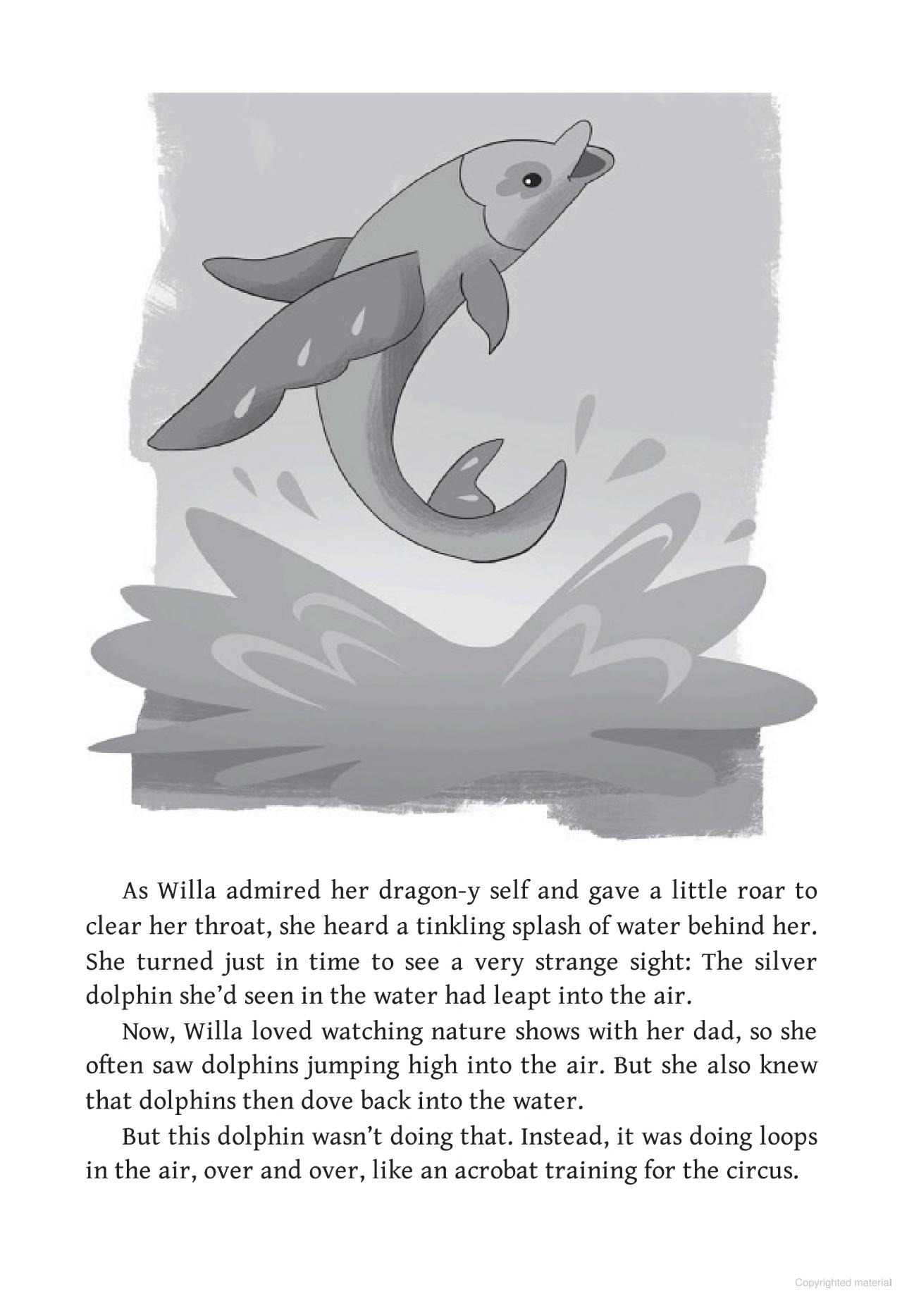 dragon girls - book 2 - willa the silver glitter dragon