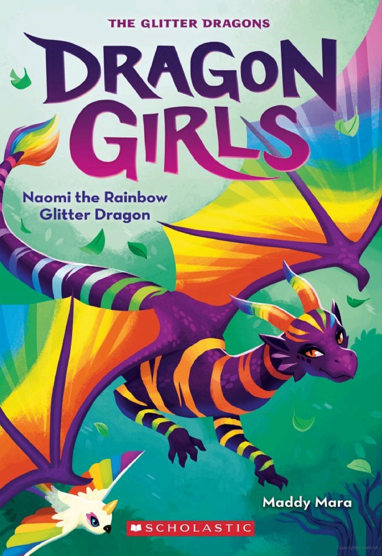 dragon girls - book 3 - naomi the rainbow glitter dragon