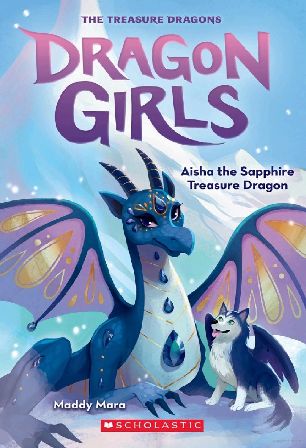 dragon girls - book 5 - aisha the sapphire treasure dragon