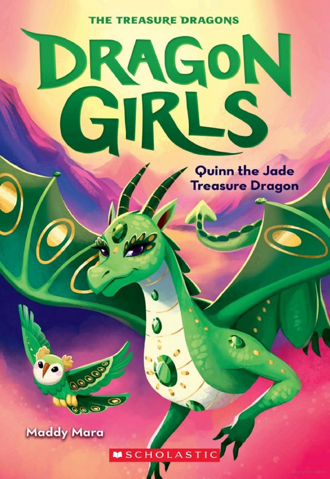 dragon girls - book 6 - quinn the jade treasure dragon