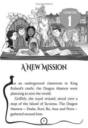 dragon masters #12: treasure of the gold dragon