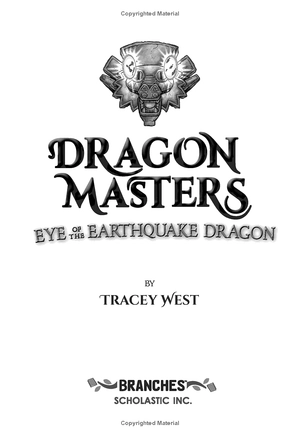 dragon masters #13: eye of the earthquake dragon