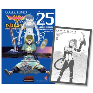 dragon quest - dấu ấn roto - những người kế thừa - tập 25 - tặng kèm postcard