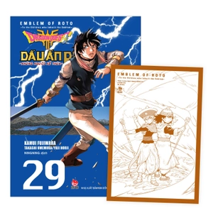 dragon quest - dấu ấn roto - những người kế thừa - tập 29 - tặng kèm postcard