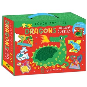 dragons jigsaw puzzles - touch and feel