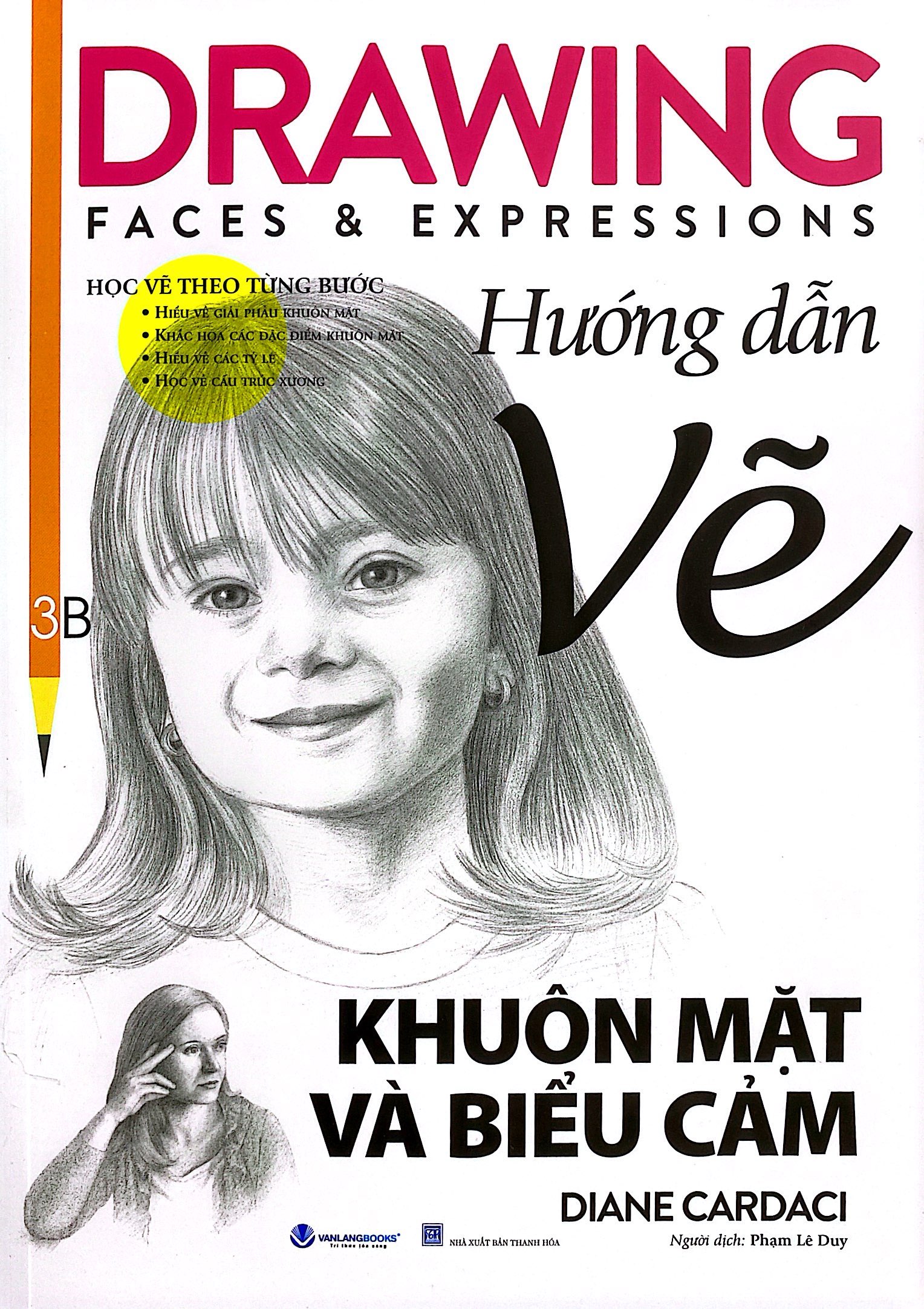 drawing faces and expressions - học vẽ theo từng bước - hướng dẫn vẽ khuôn mặt và biểu cảm