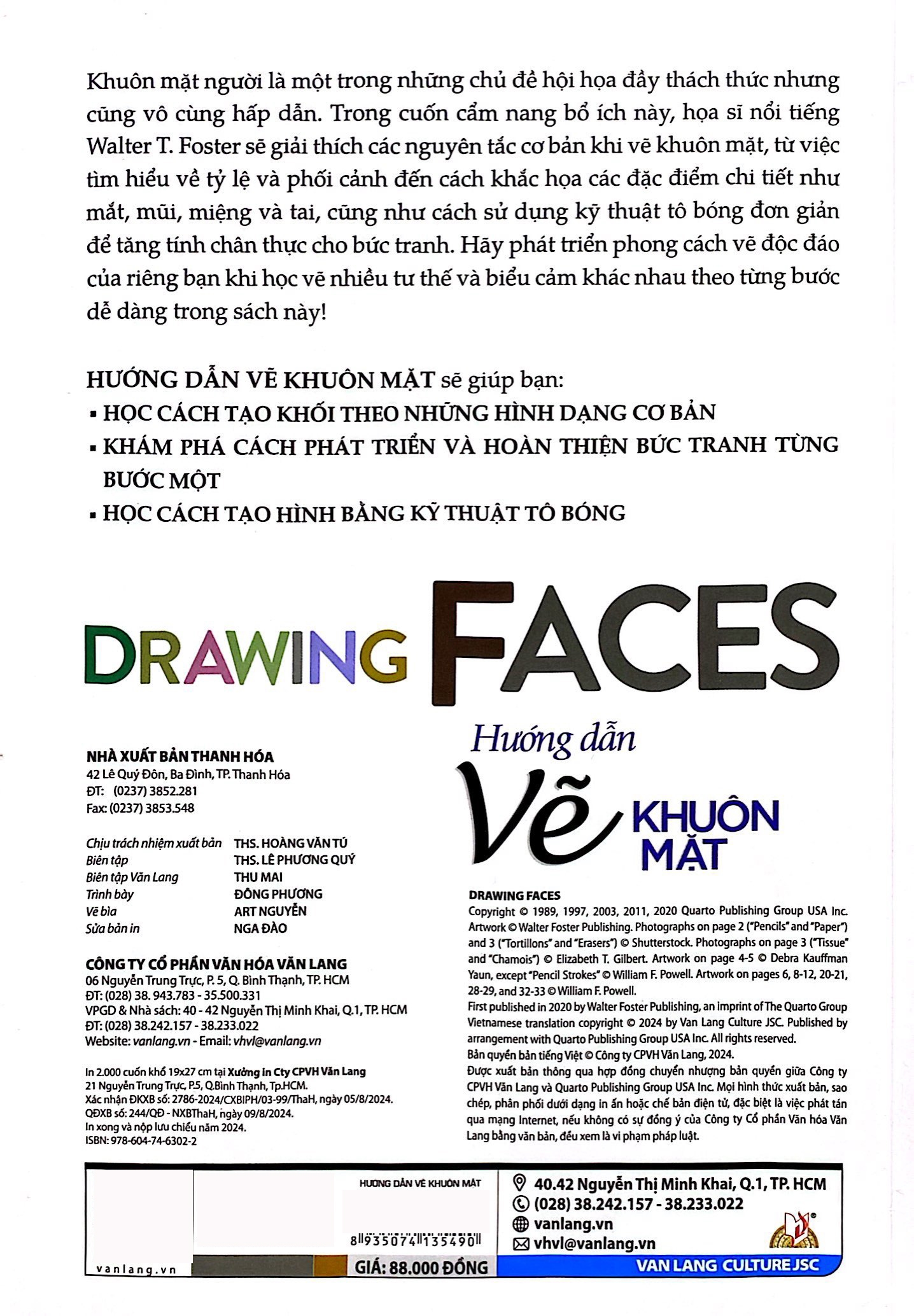 drawing faces - học vẽ theo từng bước - hướng dẫn vẽ khuôn mặt