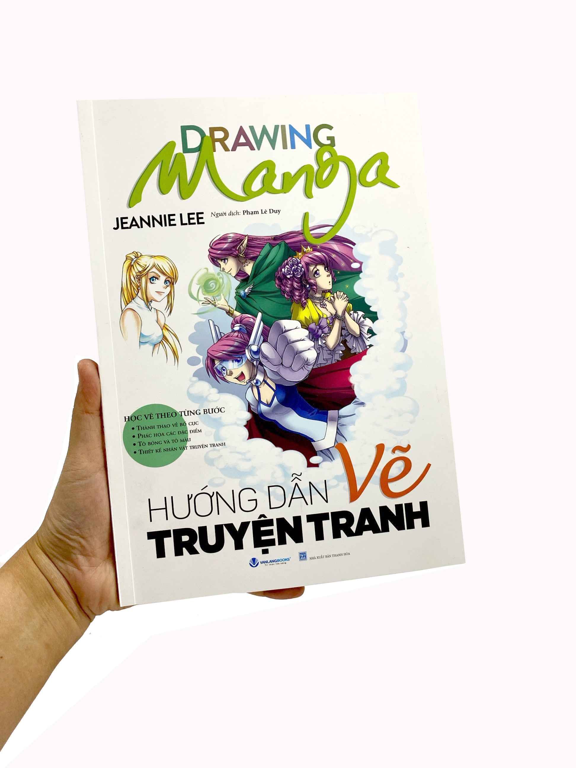 drawing manga - học vẽ theo từng bước - hướng dẫn vẽ truyện tranh