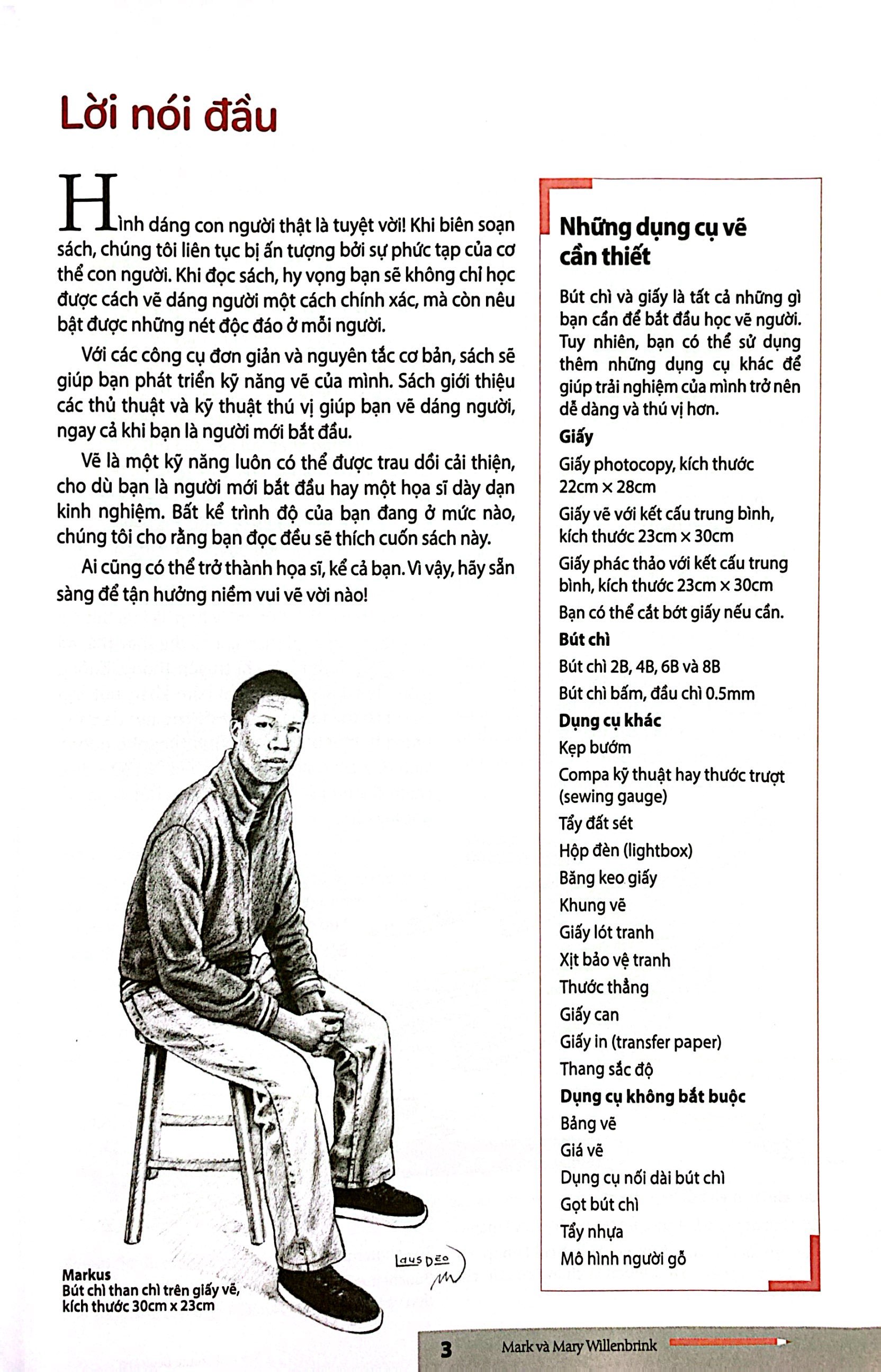 drawing people for the absolute beginner - bí quyết vẽ người cho người mới bắt đầu