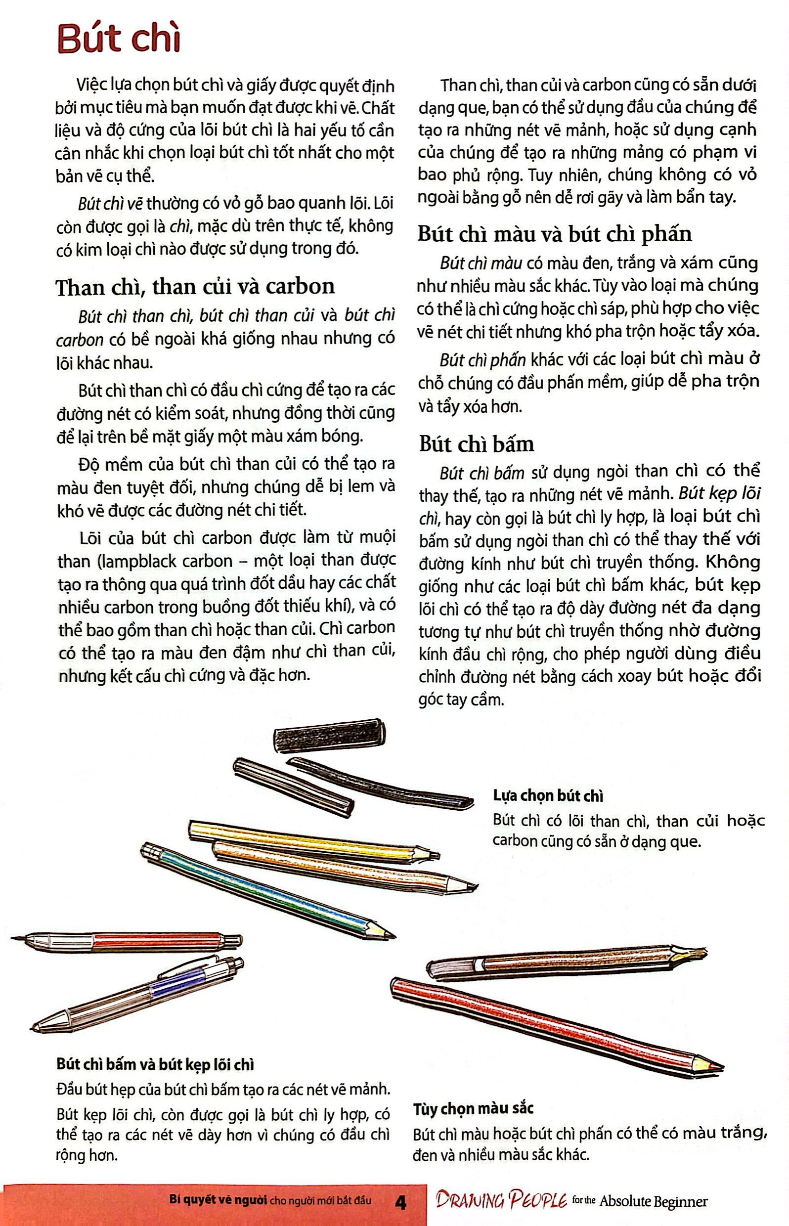 drawing people for the absolute beginner - bí quyết vẽ người cho người mới bắt đầu