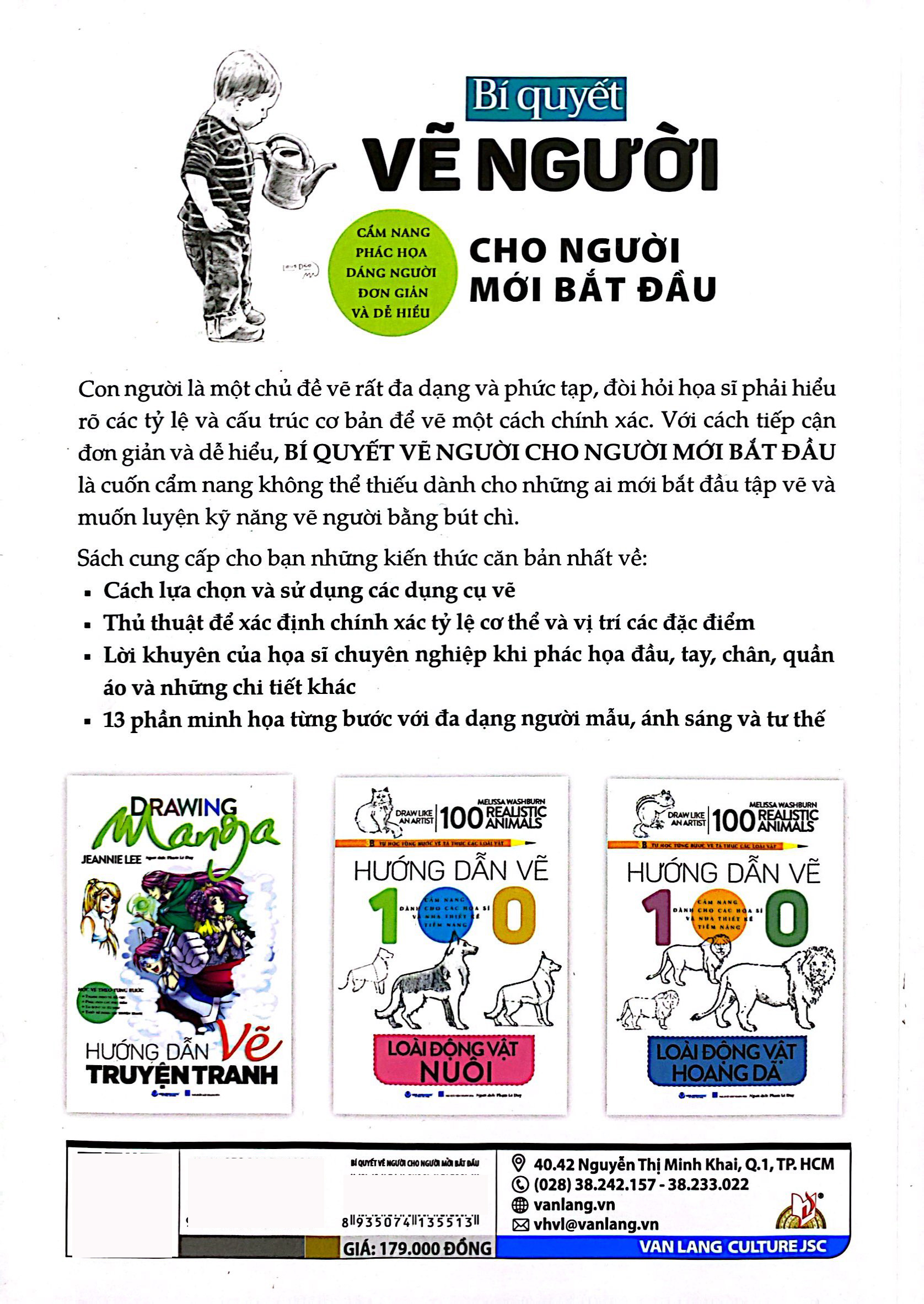 drawing people for the absolute beginner - bí quyết vẽ người cho người mới bắt đầu