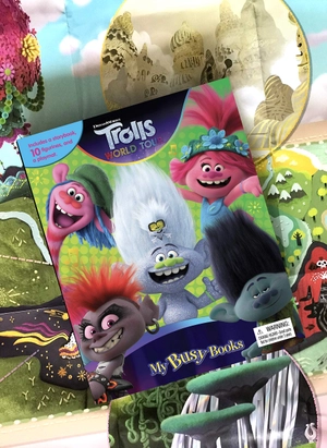 dreamworks trolls world tour my busy books