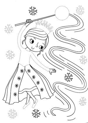 dress me up: ballerinas - colouring & activity