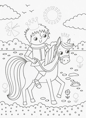 dress me up colouring & activity book - knights & dragons