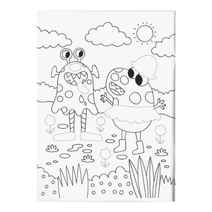 dress me up colouring and activity book - aliens