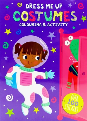 dress me up: costumes - colouring & activity