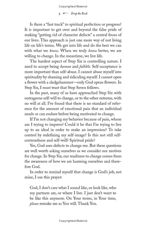 drop the rock: removing character defects