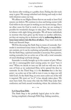 drop the rock: removing character defects