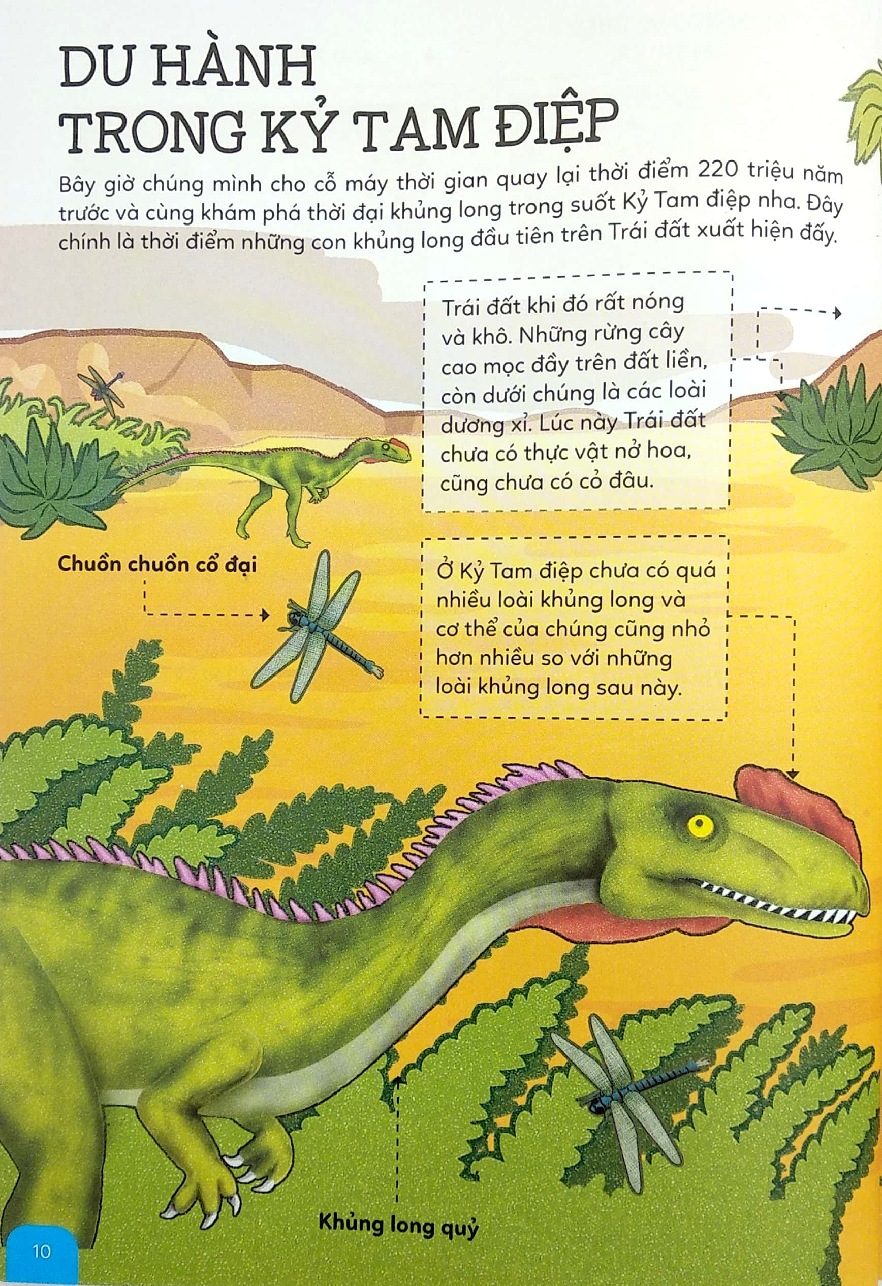 du hành ngược thời gian đến xứ sở khủng long