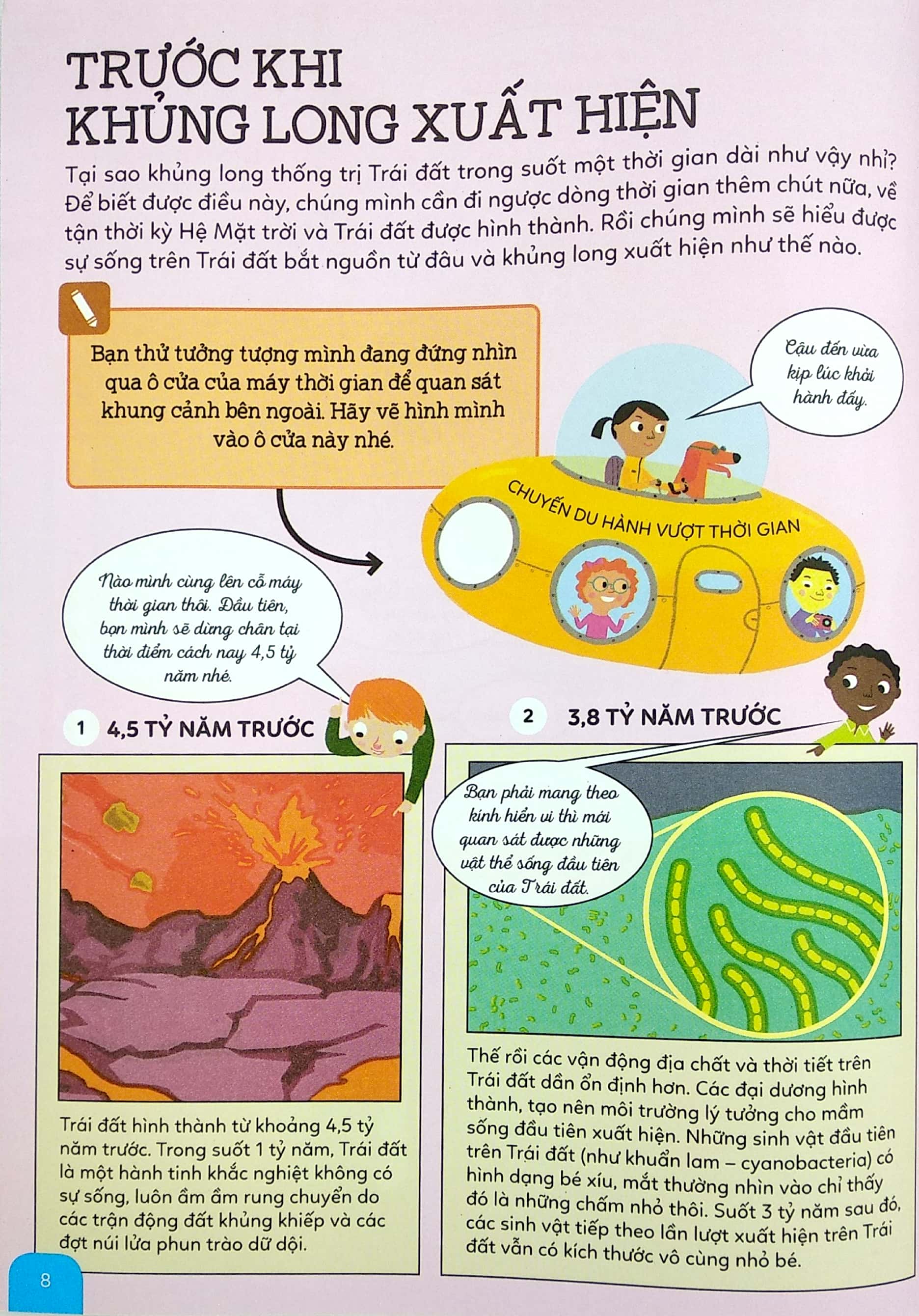 du hành ngược thời gian đến xứ sở khủng long