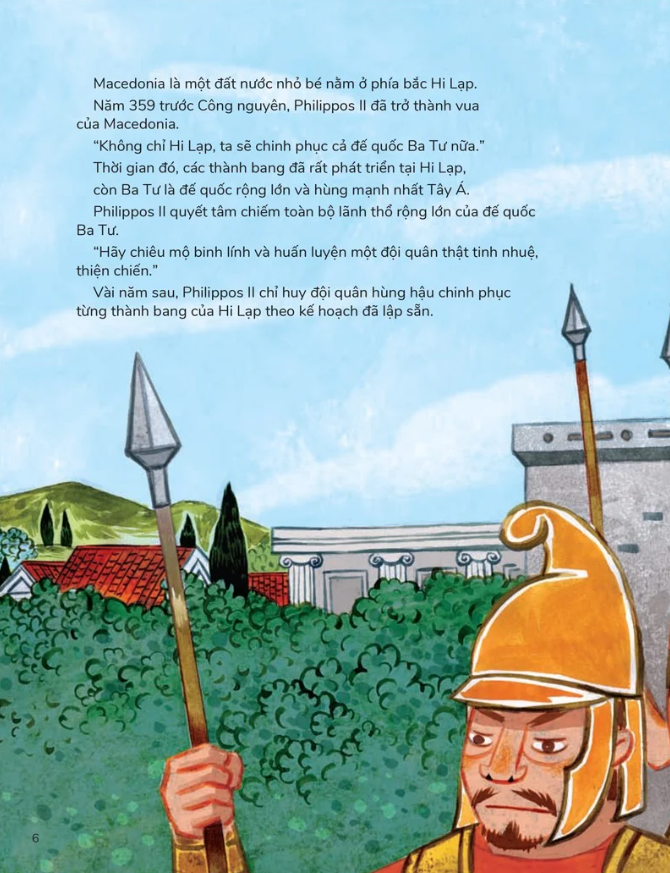 du hành vào lịch sử thế giới - alexandros đại đế