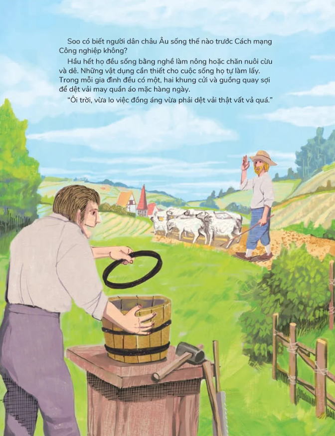 du hành vào lịch sử thế giới - cách mạng công nghiệp - máy móc làm thay đổi thế giới