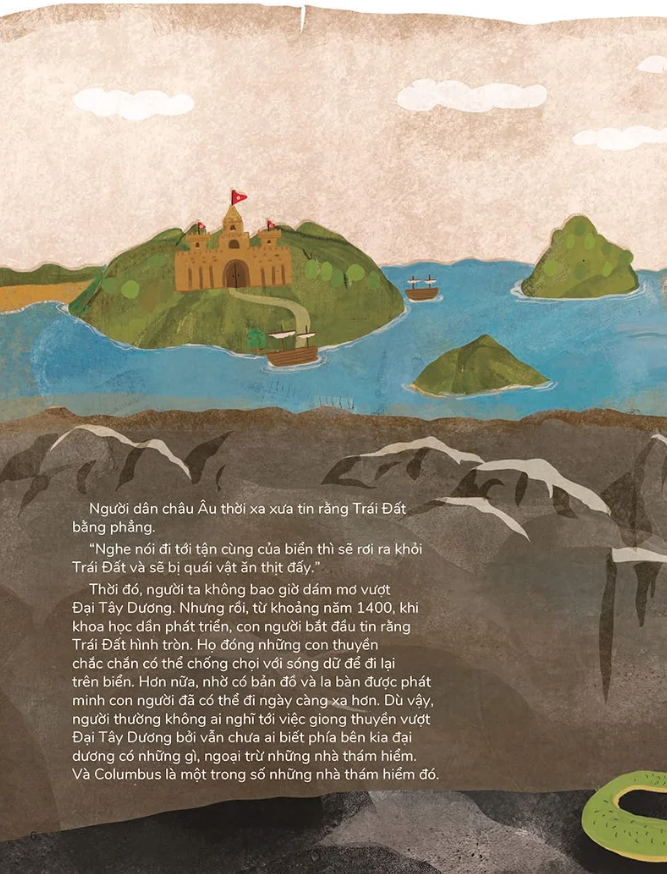 du hành vào lịch sử thế giới - christopher columbus - mở ra thời đại khám phá