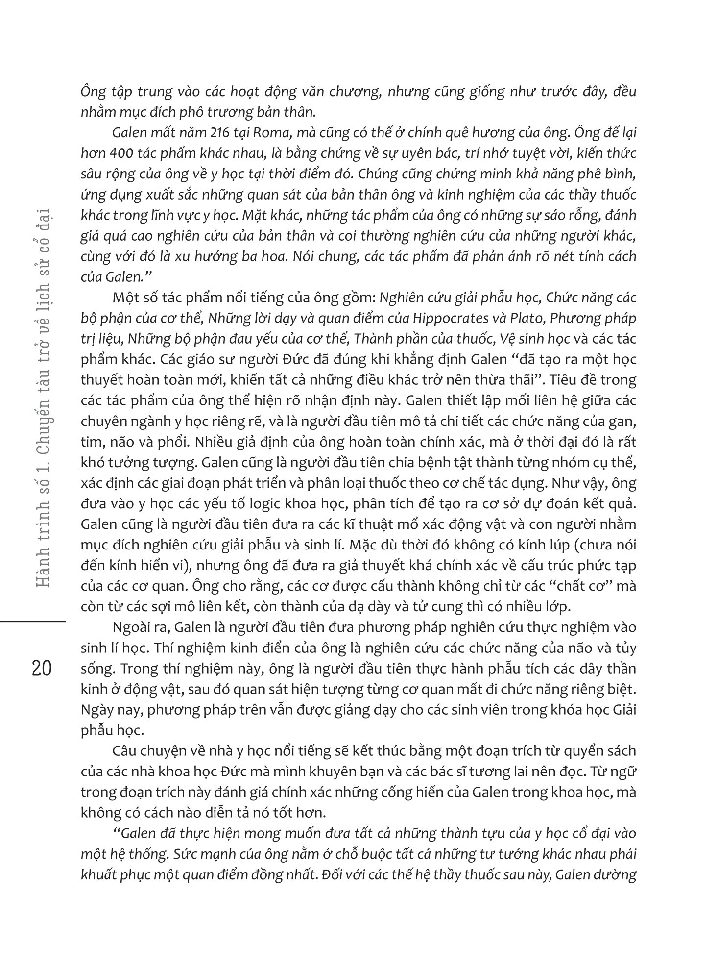 du hành vào thế giới y học tự cổ chí kim