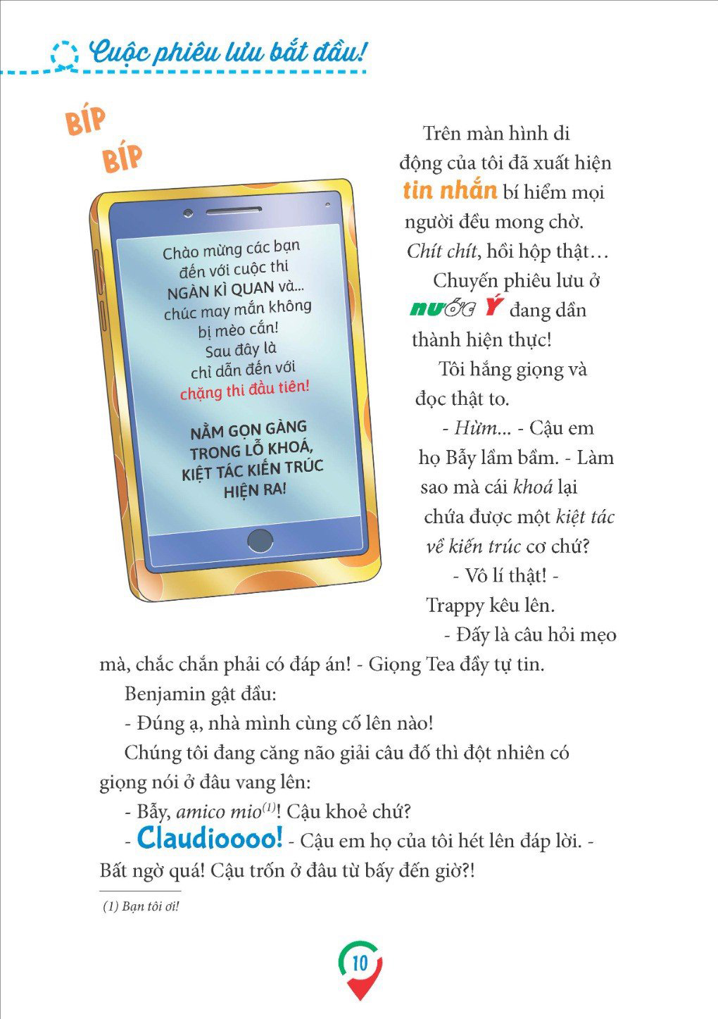 du kí vòng quanh nước ý - ngàn kì quan